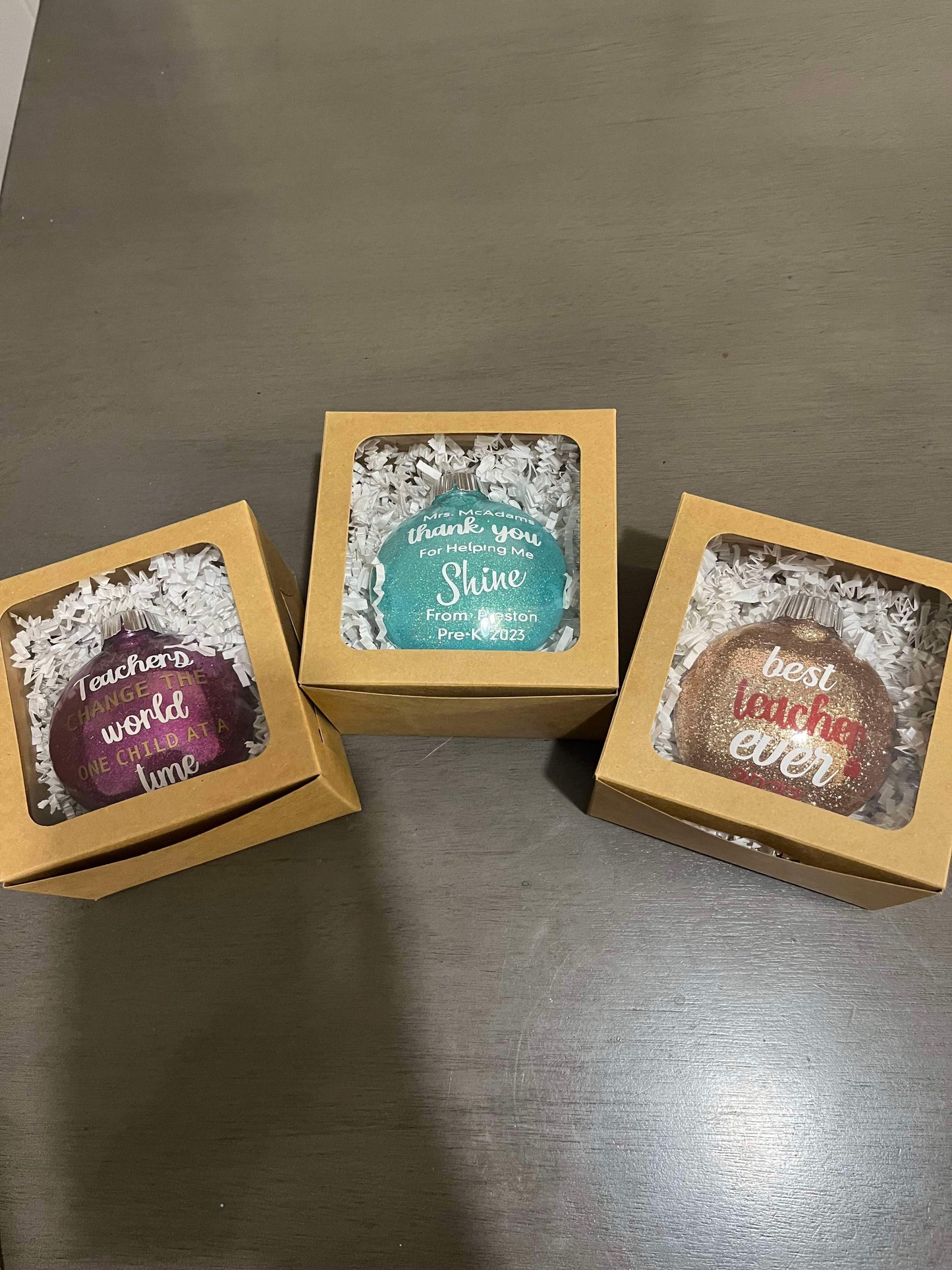 Christmas Ornaments W/O Ribbon