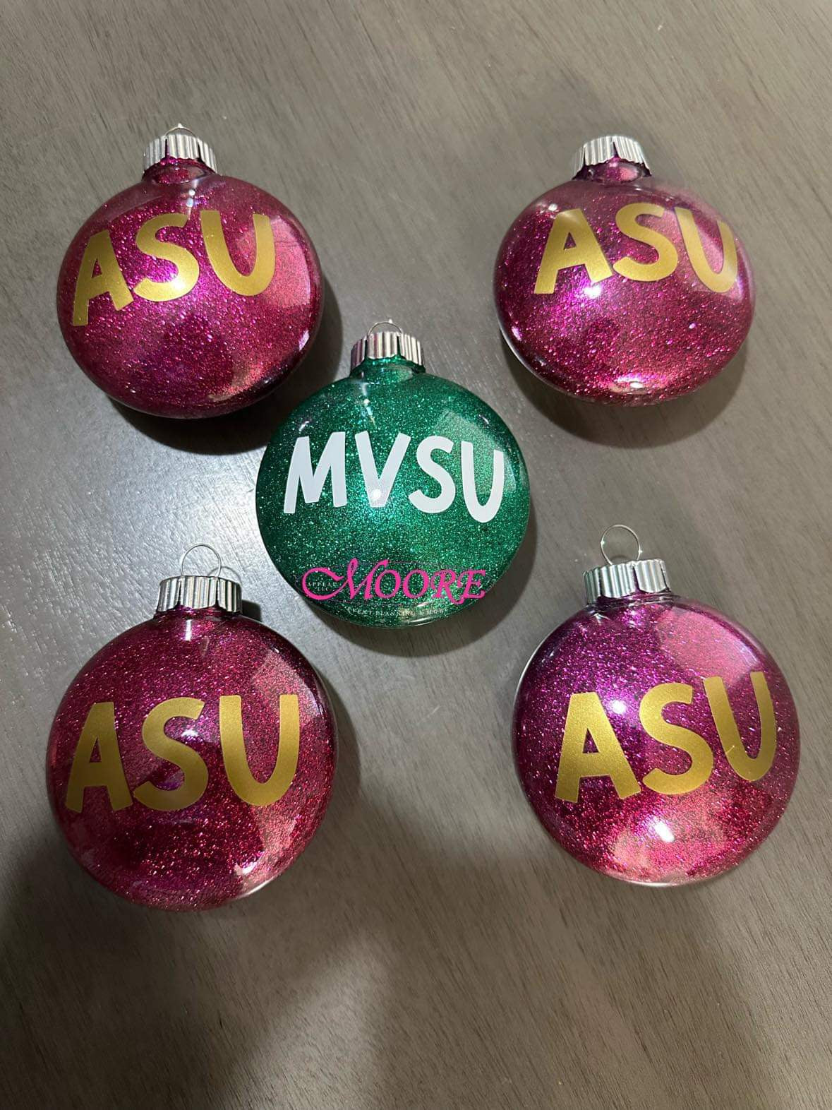 Christmas Ornaments W/O Ribbon