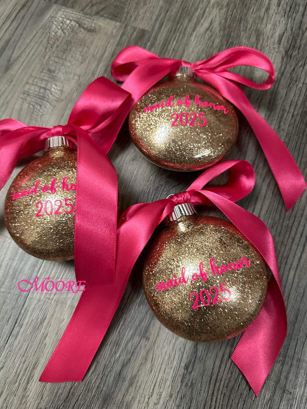 Christmas Ornaments With Ribbon