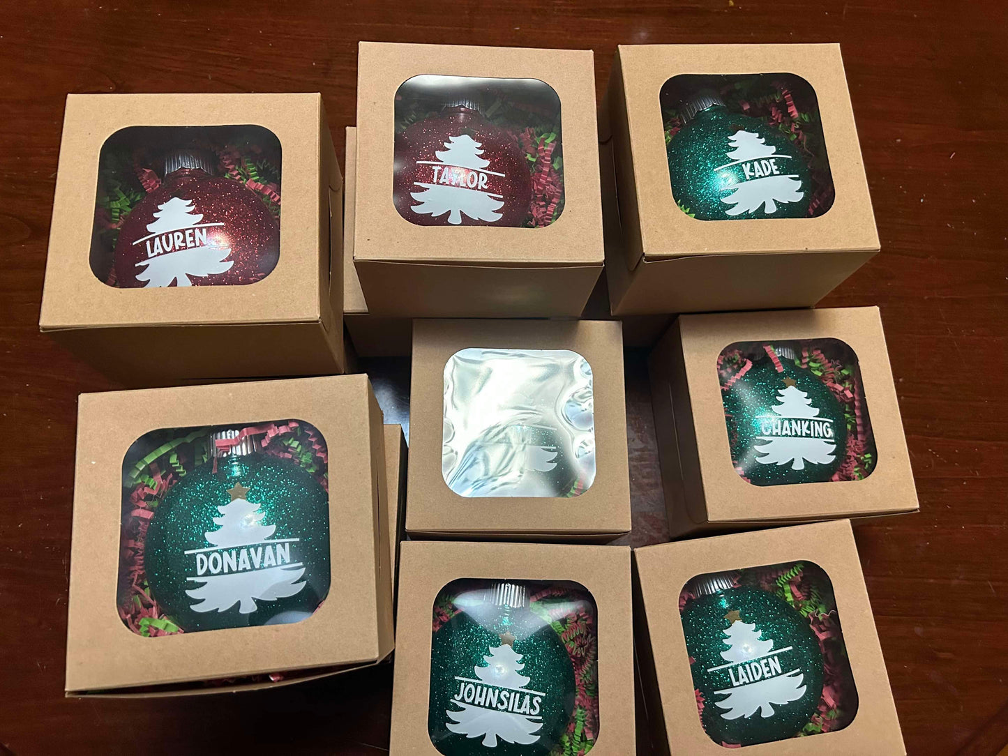 Christmas Ornaments W/O Ribbon