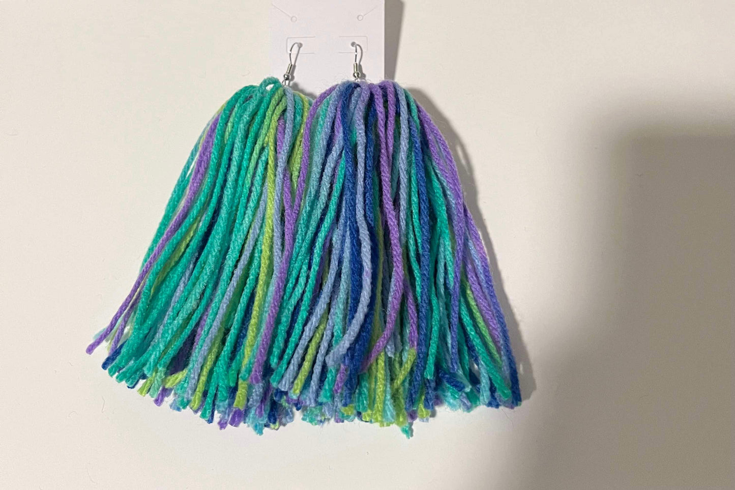 Multicolored Tassel Earrings