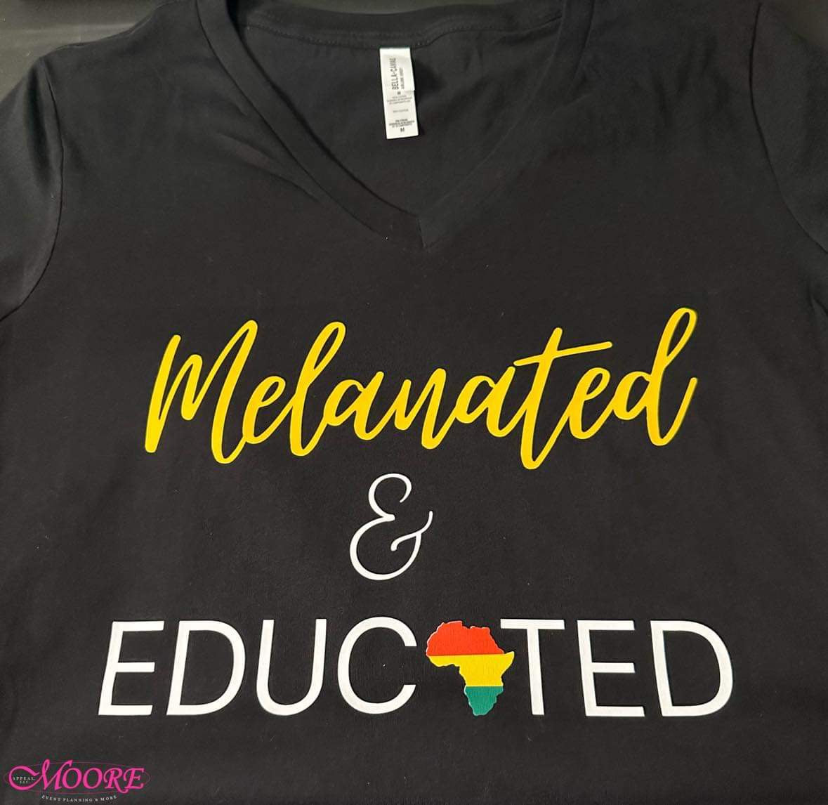 Melanated & Educated T-Shirt